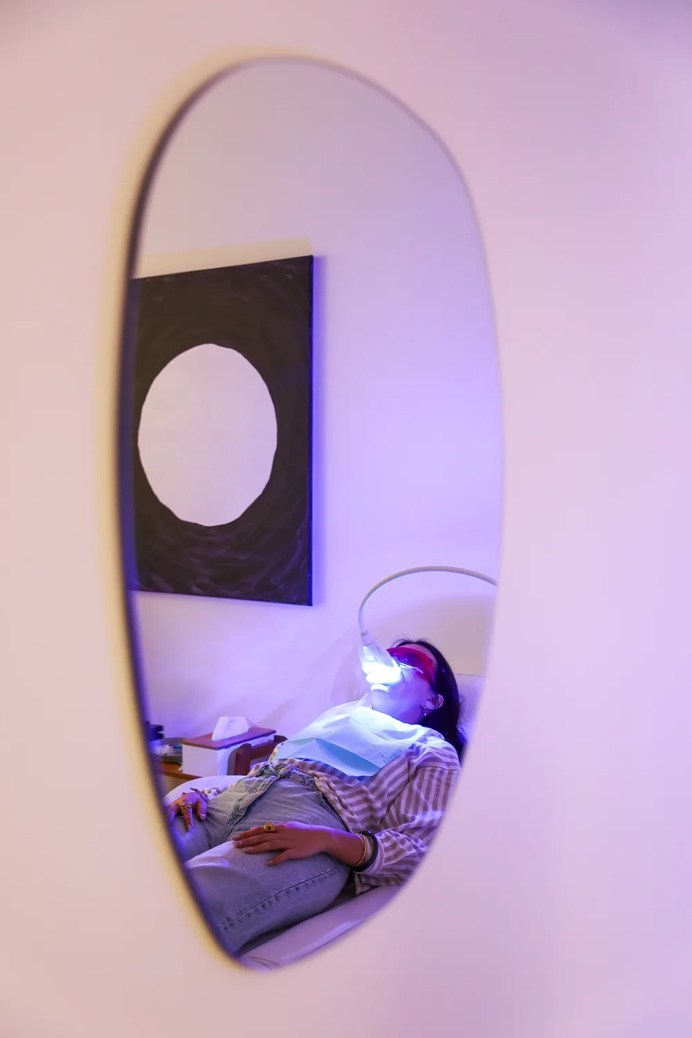 Étape 03 — Activation sous la lampe